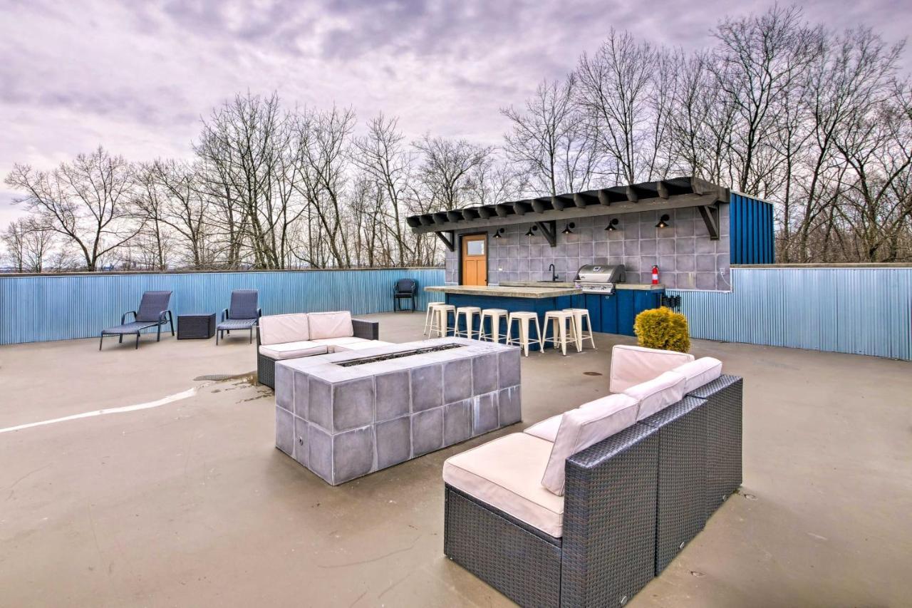 Luxe Amish Country Apartment With Rooftop Terrace! Millersburg Dış mekan fotoğraf
