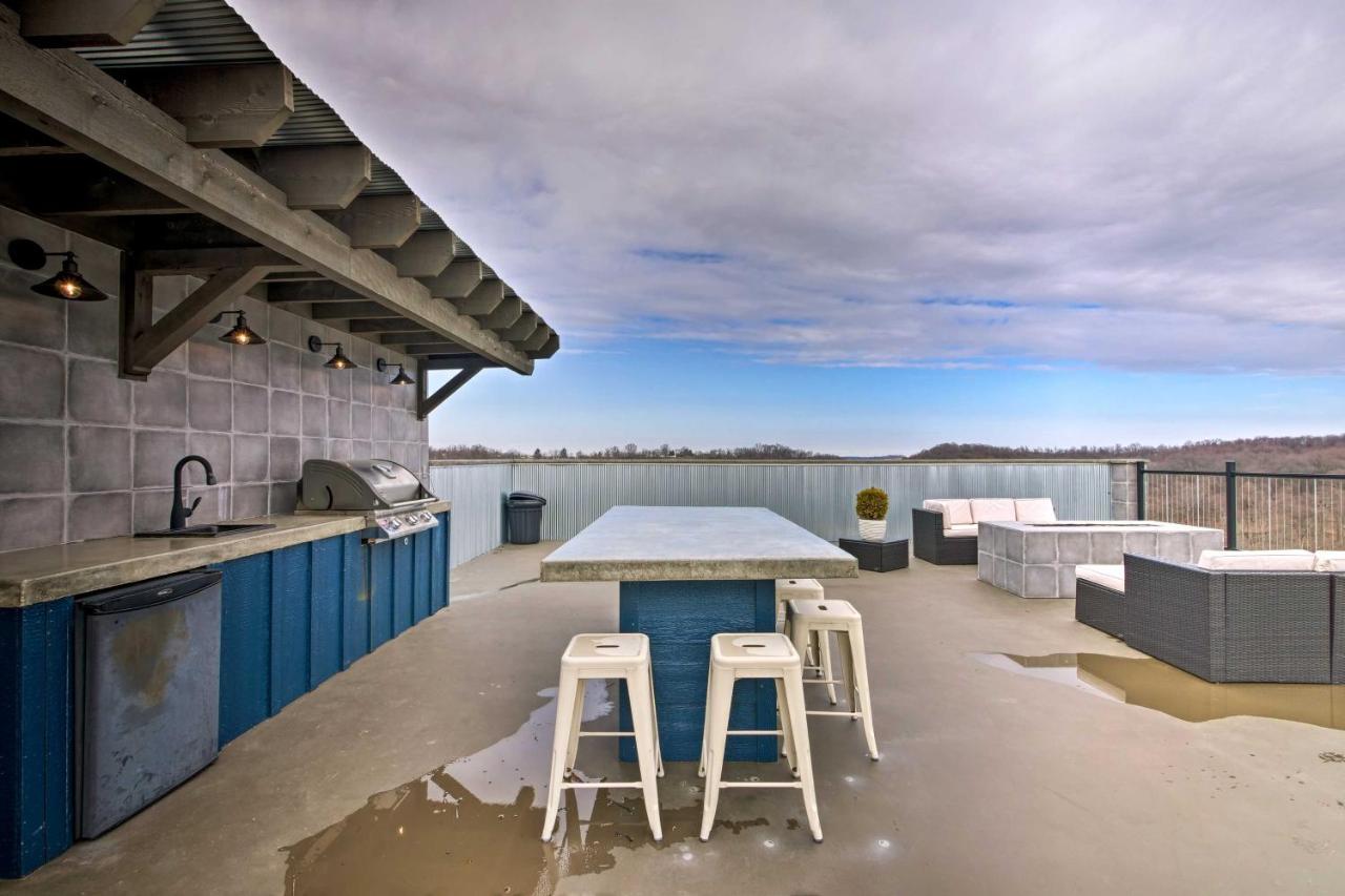 Luxe Amish Country Apartment With Rooftop Terrace! Millersburg Dış mekan fotoğraf